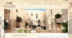 Desktop Screenshot of hotelsalentocortedinettuno.com
