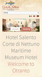 Mobile Screenshot of hotelsalentocortedinettuno.com